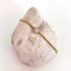 Pulsera cuadrada piedra rosa