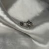 Anillo piedra floresente insecto ajustable
