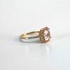 Anillo zirconea cristal cuadrado #6