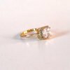 Anillo caja cuadrada zirconea #10 #10