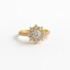 Anillo racimo zirconea #5 #7