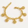 Pulsera trebol colgantes
